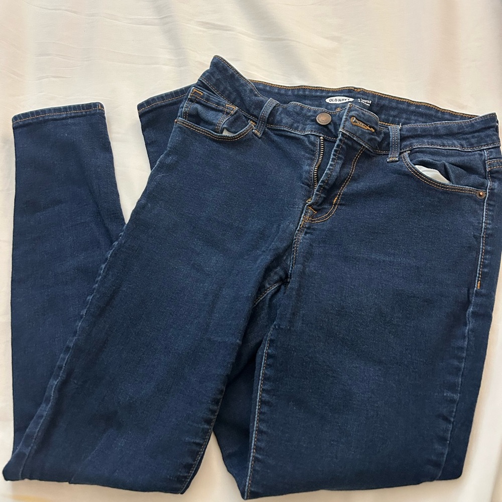 Old Navy Dark Blue Women's Skinny Jeans